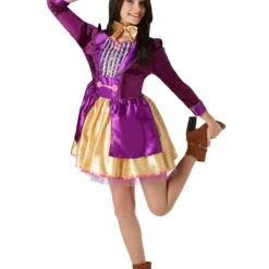Rubies Willy Wonka Ladies Deluxe Costume Adult -Costumes Party Store 820591XS P 2
