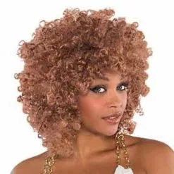 AMSCAN Wig Runway Fro Caramel