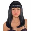 AMSCAN Wig Electra Black