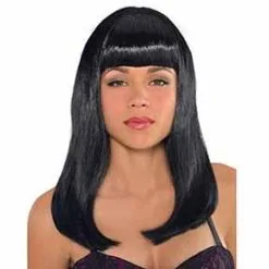 AMSCAN Wig Electra Black