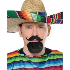 AMSCAN Facial Hair Set Fiesta