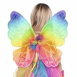 AMSCAN Rainbow Fairy Wings