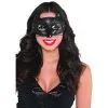 AMSCAN Black Fancy Cat Mask
