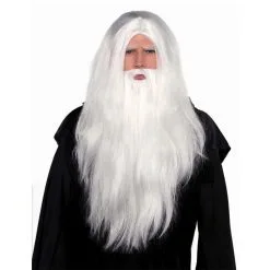 AMSCAN Sorcerer Wig And Beard Set