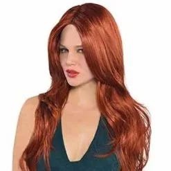 AMSCAN Wig Hot Honey Red