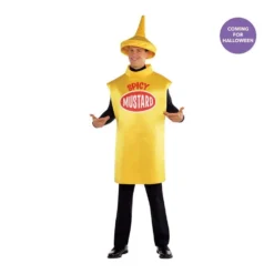 AMSCAN Costume Mustard Bottle Standard Size