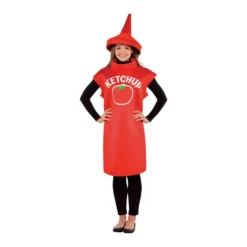 AMSCAN Costume Ketchup Bottle Standard Size