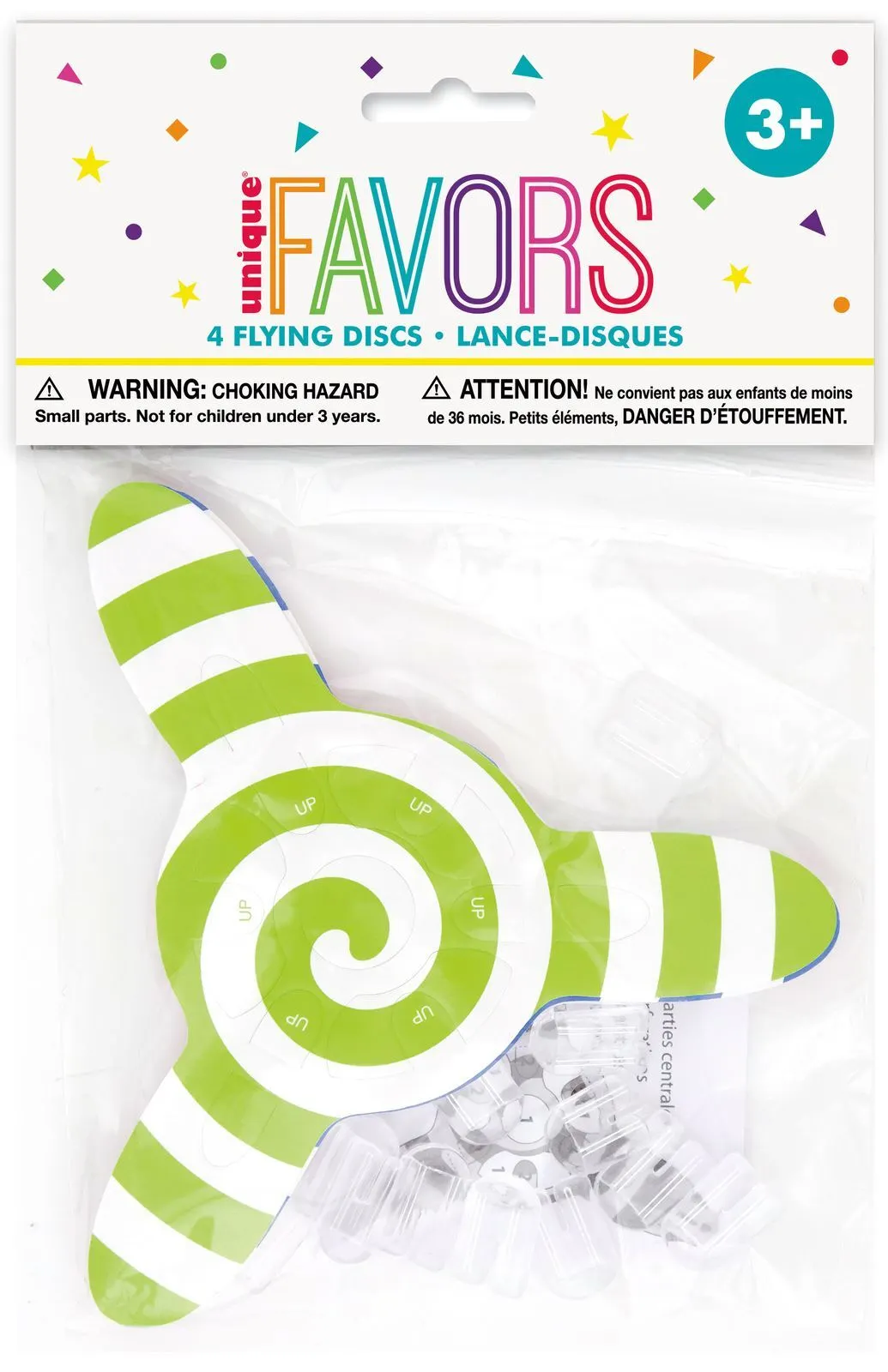 Unique 4 Flying Discs 1 Unique 4 Flying Discs