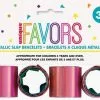 Unique Rainbow Slap Bracelets 4 Pack