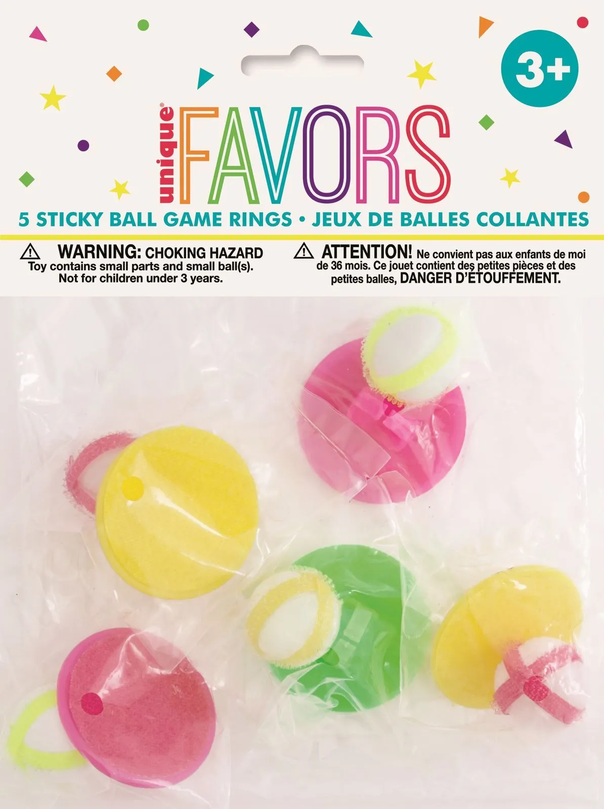 Unique 5 Sticky Ball Game Rings 1 Unique 5 Sticky Ball Game Rings
