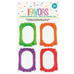 Unique 12 Neon Vampire Teeth