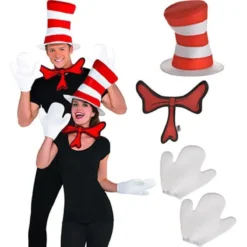 AMSCAN Dr Seuss Cat In The Hat Accessory Kit