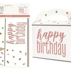 Unique Large Party Boxes 6 Pack