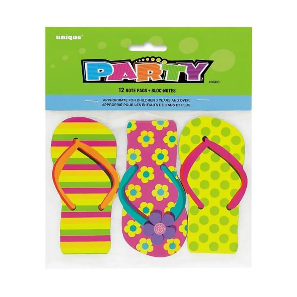 Unique 12 Flip-Flop Note Pads 1 Unique 12 Flip-Flop Note Pads