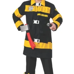 Rubies Fire Fighter Deluxe Costume Child