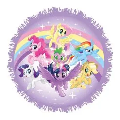 AMSCAN My Little Pony Friendship Adventures Expandable Pull String Drum Pinata