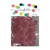 AMSCAN Confetti Circles Metallic Light Pink 2cm Foil 28g