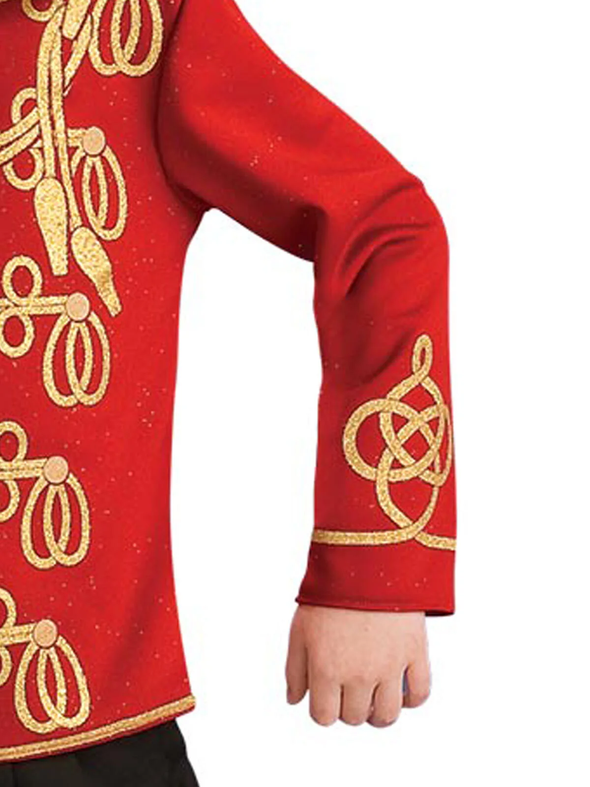 Rubies Michael Jackson Red Military Jacket Child 3 Rubies Michael Jackson Red Military Jacket Child - Image 3