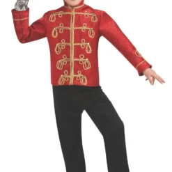 Rubies Michael Jackson Deluxe Red Military Jacket Child
