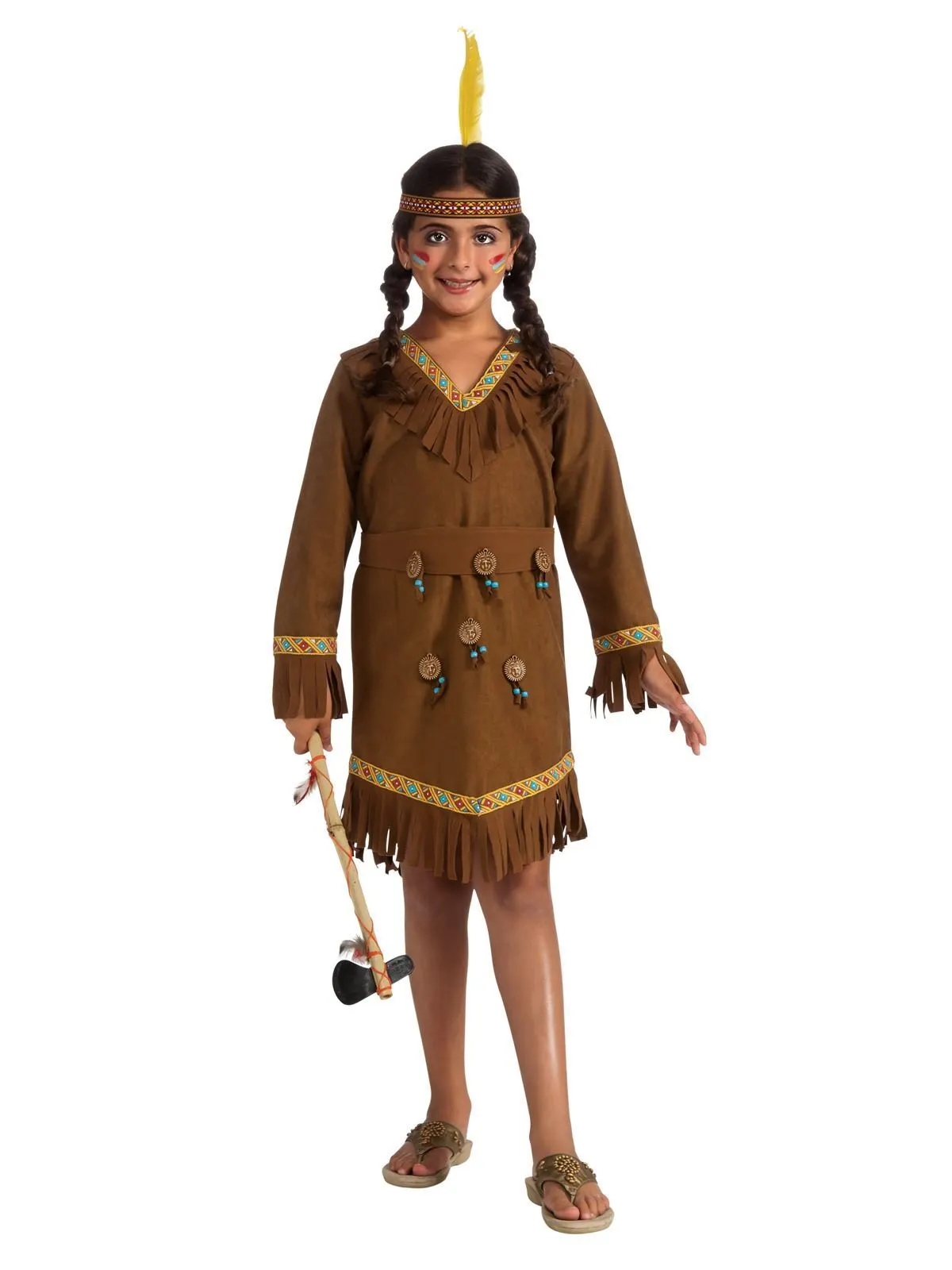 Rubies Native American Girl Costume Child 1 Rubies Native American Girl Costume Child