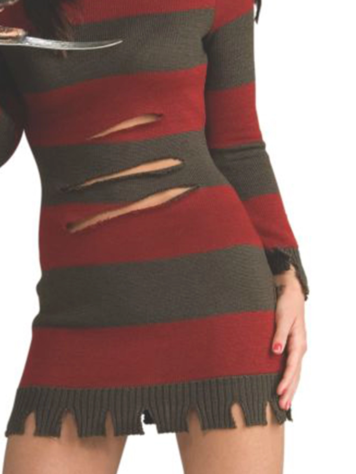 Rubies Freddy 'Miss Krueger' Costume Adult 3 Rubies Freddy 'Miss Krueger' Costume Adult - Image 3
