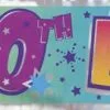 Unique Happy 30th Foil Banner 12ft