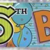 Unique 6th Birthday Foil Banner 12ft