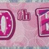 Unique Glitz Pink Foil Banner 70 12ft