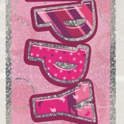 Unique Glitz Pink 1 Foil Banner 12ft