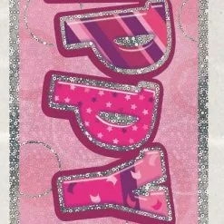 Unique Glitz Pink 2 Foil Banner 12ft