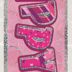 Unique Glitz Pink 4 Foil Banner 12ft