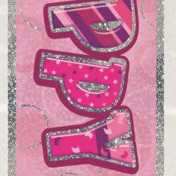 Unique Glitz Pink 7 Foil Banner 12ft