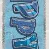 Unique Glitz Blue 9 Foil Banner 12ft