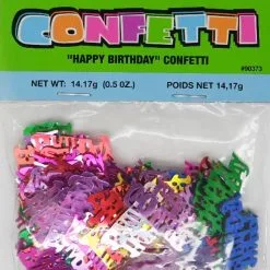 Unique Happy Birthday Confetti 14Grams (0.5Oz)