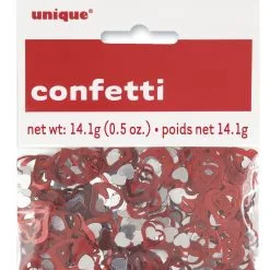 Unique Hearts Foil Confetti 14.17Gm (0.5Oz)
