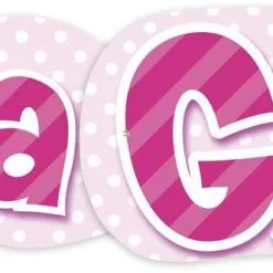 Unique Girl Bottle Baby Shower Giant Jointed Banner 1.36m