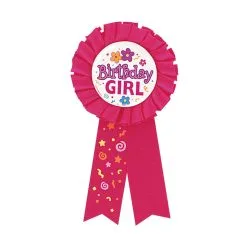 Unique Birthday Girl Award Ribbon