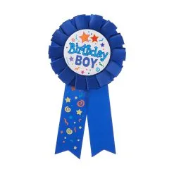 Unique Birthday Boy Award Ribbon