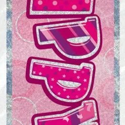 Unique Glitz Pk Foil Banner 100 12ft