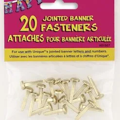 Unique 20 Brass Fasteners