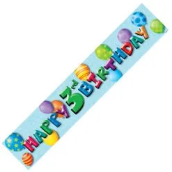 Unique Giant Banner - 3rd Birthday