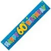 Unique Giant Banner - 60th Birthday