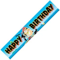 Unique Giant Banner 317cm X 150cm Gold Tooth Pirate