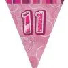 Unique Glitz Pink Flag Banner - 11