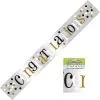 Unique Congrats Dots Foil Banner 12ft