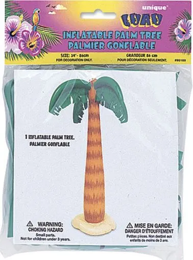 Unique Inflatable Palm Tree - 86cm 1 Unique Inflatable Palm Tree - 86cm