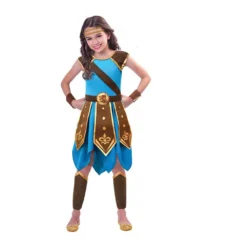 AMSCAN Costume Wonderous Warrior Girls 7-8 Years