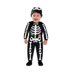 AMSCAN Costume Mini Bones 3-6 Months