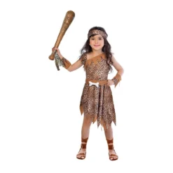 AMSCAN Costume Cavegirl 4-6 Years