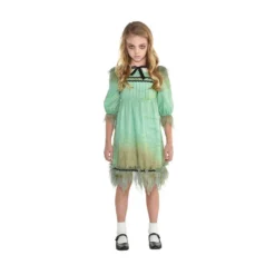 AMSCAN Costume Creepy Girl 8-10 Years